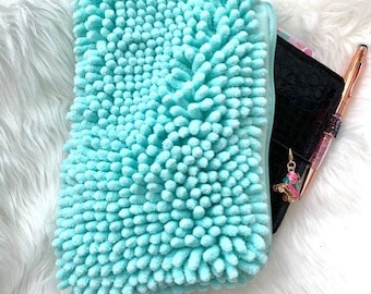 Planner Pouch Zipper Pocket Holder Storage Turquoise Planner Accessories