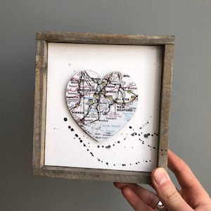 Rhode Island Heart Sign, Heart Map Sign, Rhode Island Sign, Rhode Island-kaartcadeau, Brown University, Providence RI, afstudeercadeau