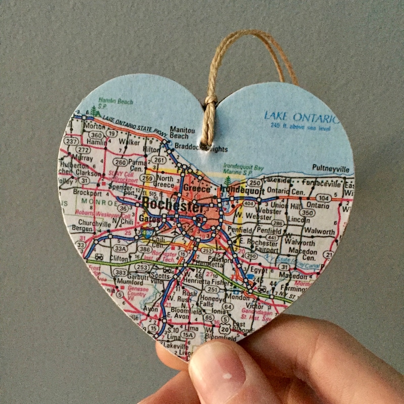 Rochester Map - Etsy