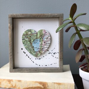 Lake Tahoe Heart Sign, Heart Map Sign, Lake Tahoe Sign, Lake Tahoe Gift, Lake Tahoe Map, Lake Tahoe California, Lake Tahoe Nevada image 4