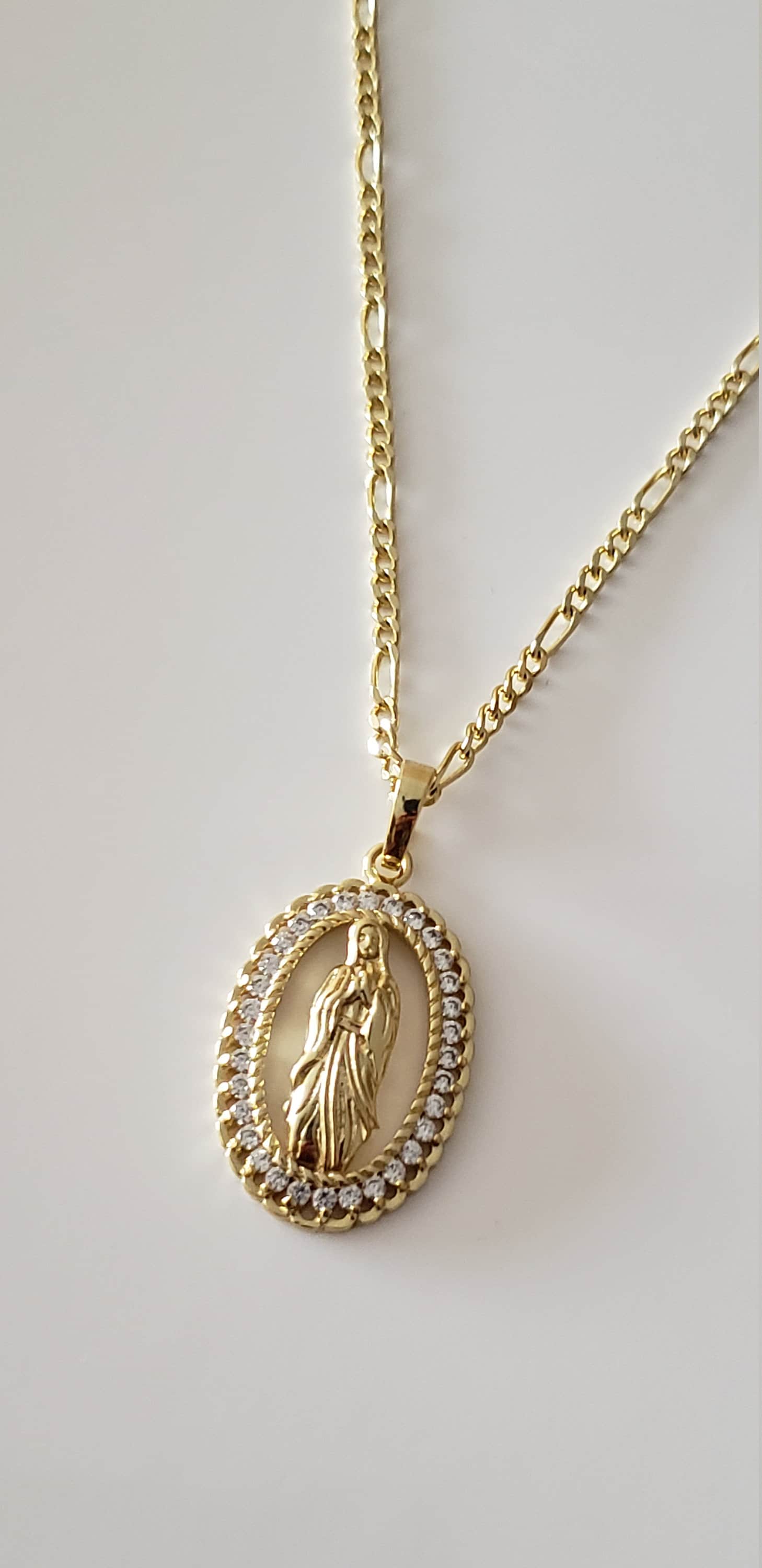 Poljot De Luxe Watches Medalla Virgen De Guadalupe Con Cadena 50cm De ...