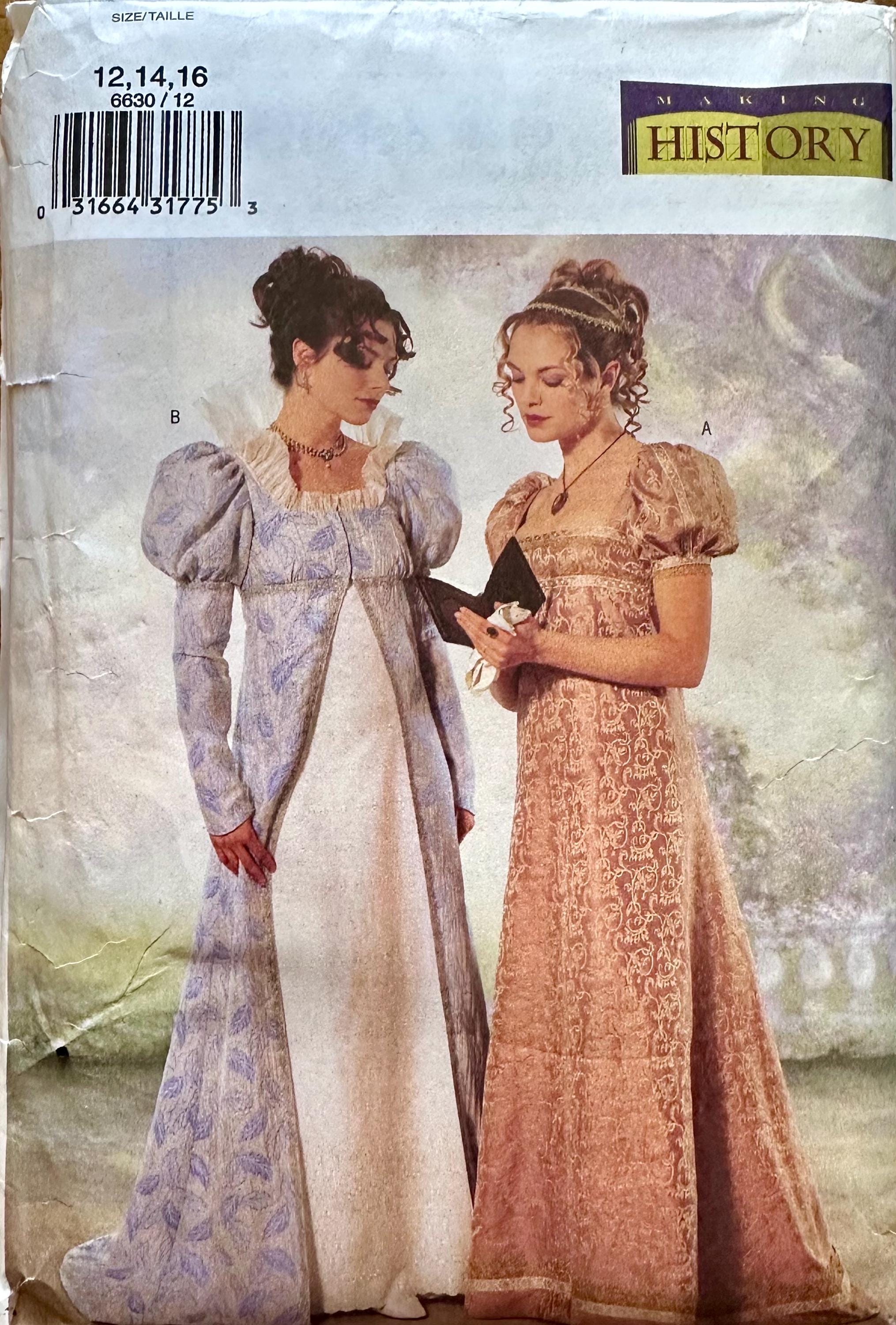 1800s Empire Gown - Etsy