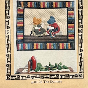 The Quilters- Sunbonnet Sue -Appliqué Quilt Pattern
