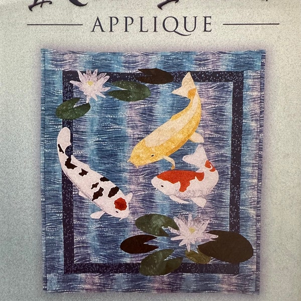 Koi Pond -  Appliqué Quilt Pattern