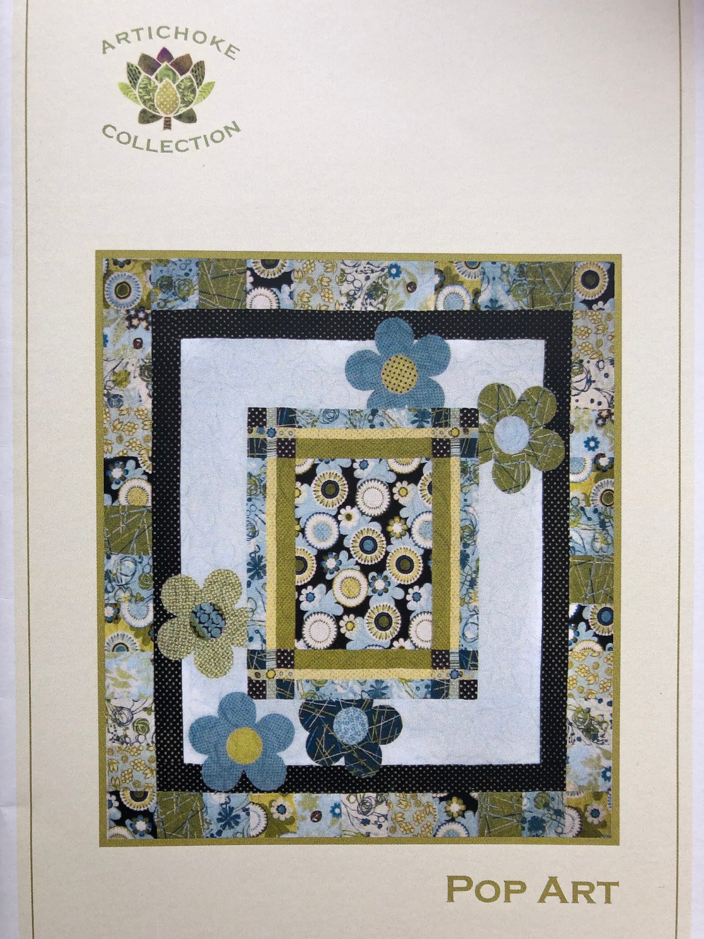 Pop Art Quilt Pattern - 60s Groovy Design - Etsy