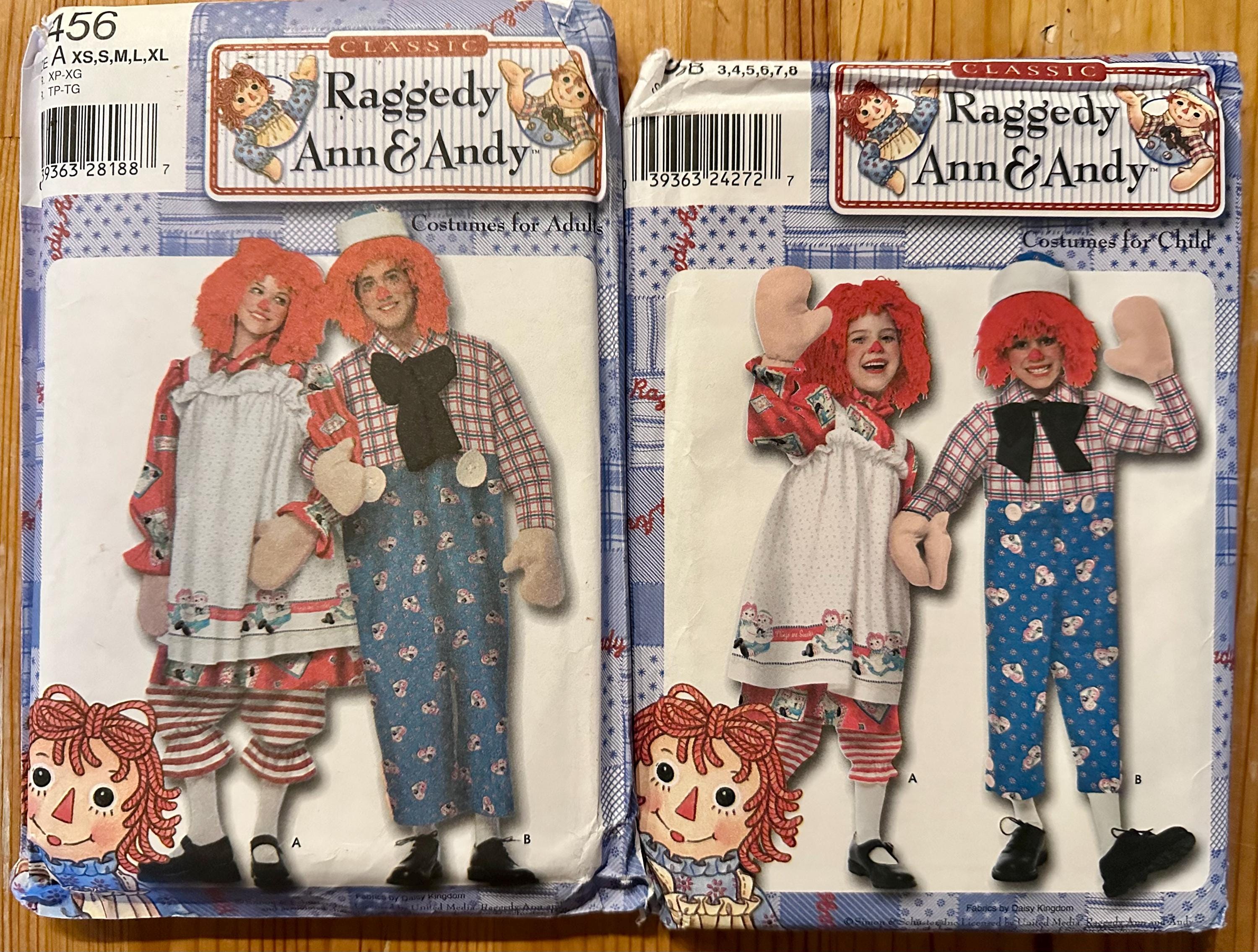 Raggedy Ann Costume for Adult - Etsy
