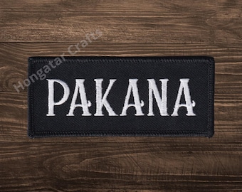 Parche Pakana (Pagano), negro/blanco