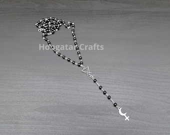 Lucifer and Lilith Rosary, Black