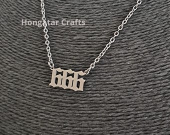 Collar 666, acero inoxidable