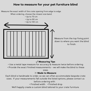 Custom Pet Crate Blinds: Bespoke Pet Furniture Cover image 3