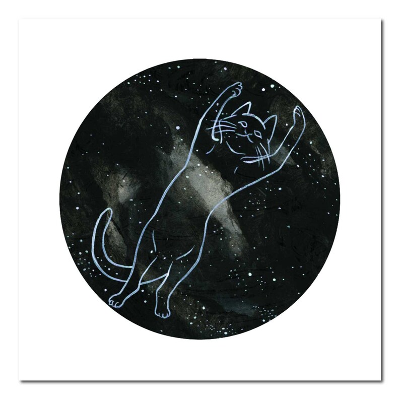 Astrology Cats individual zodiac sign illustration art Etsy