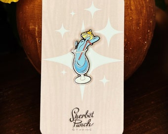 Hurricane cocktail pin