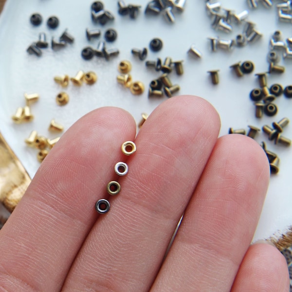 1mm( inner diameter ) The Smallest Eyelet, in 4 Colors, for Doll Clothes and Shoes Making, Mini Craft Supply, 20PC