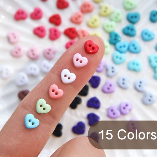 3mm Mini Metal Round Buttons in 4 Colors Doll Clothing Etsy UK
