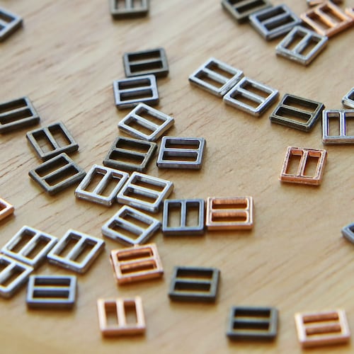 5 PCS 4mm inner Diameter Tiny Buckles in 4 Colors Etsy