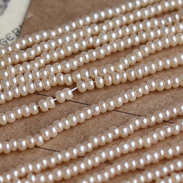 2.2mm×1.5mm French beads, made in France