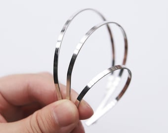 3mm Wide Tiny Metal Doll Headband, For Doll Headband Making, Perfect for Dolls in Different Sizes, Doll DIY Craft Supplies,