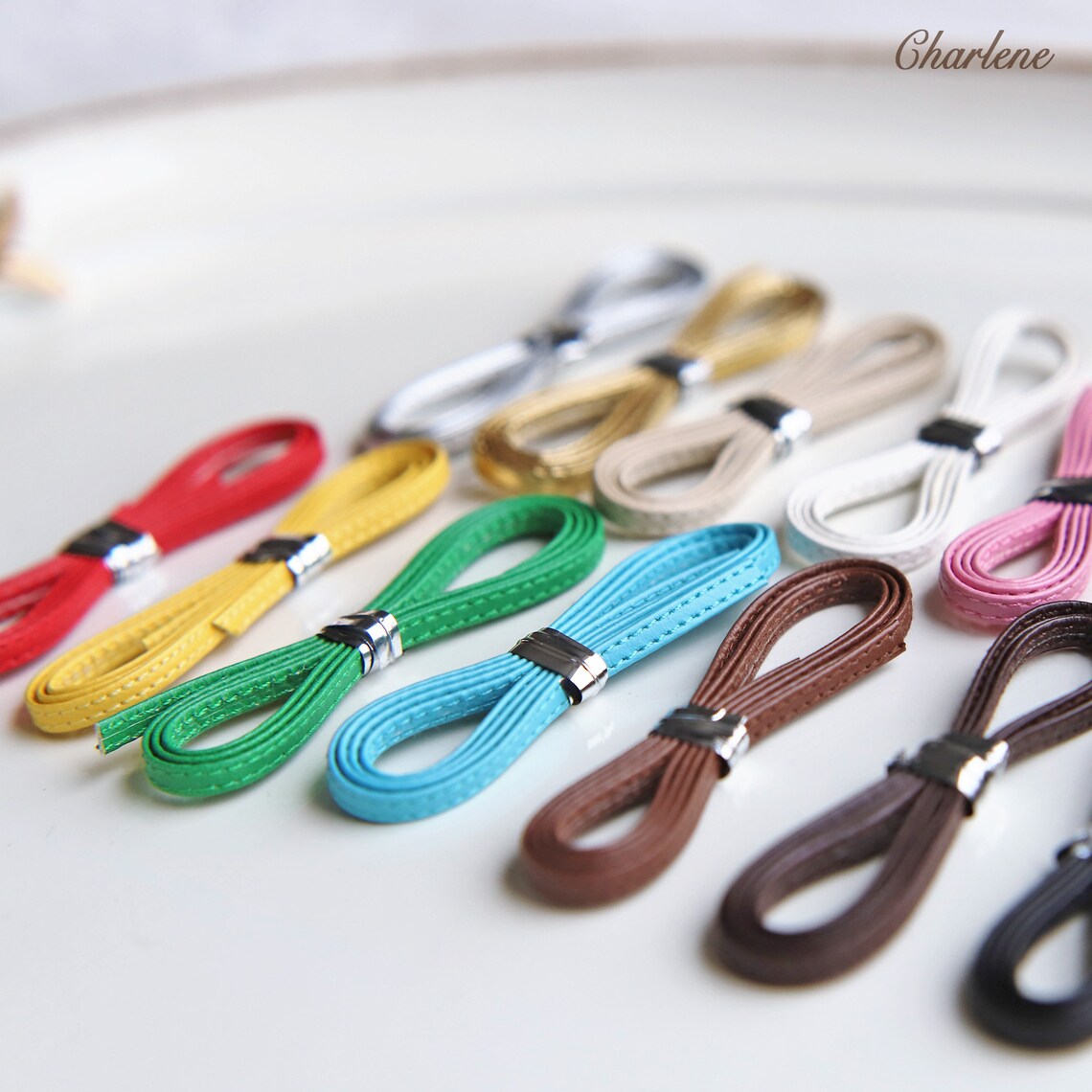 3mm/0.12 Leather Straps with Sewing Thread in 13 Etsy