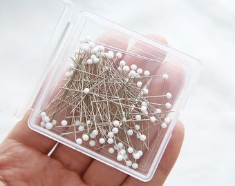 Skinny Sewing Pins, Craft Supplies, Perfect for Tiny Things Like Doll Clothes or Thin Fabric Sewing Projects