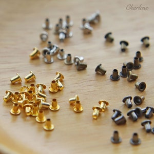 1.5mm inner diameter Super Tiny Eyelet, in 4 Colors, for BJD Doll Clothes and Shoes Making, Mini Craft Supply, 20PC zdjęcie 2