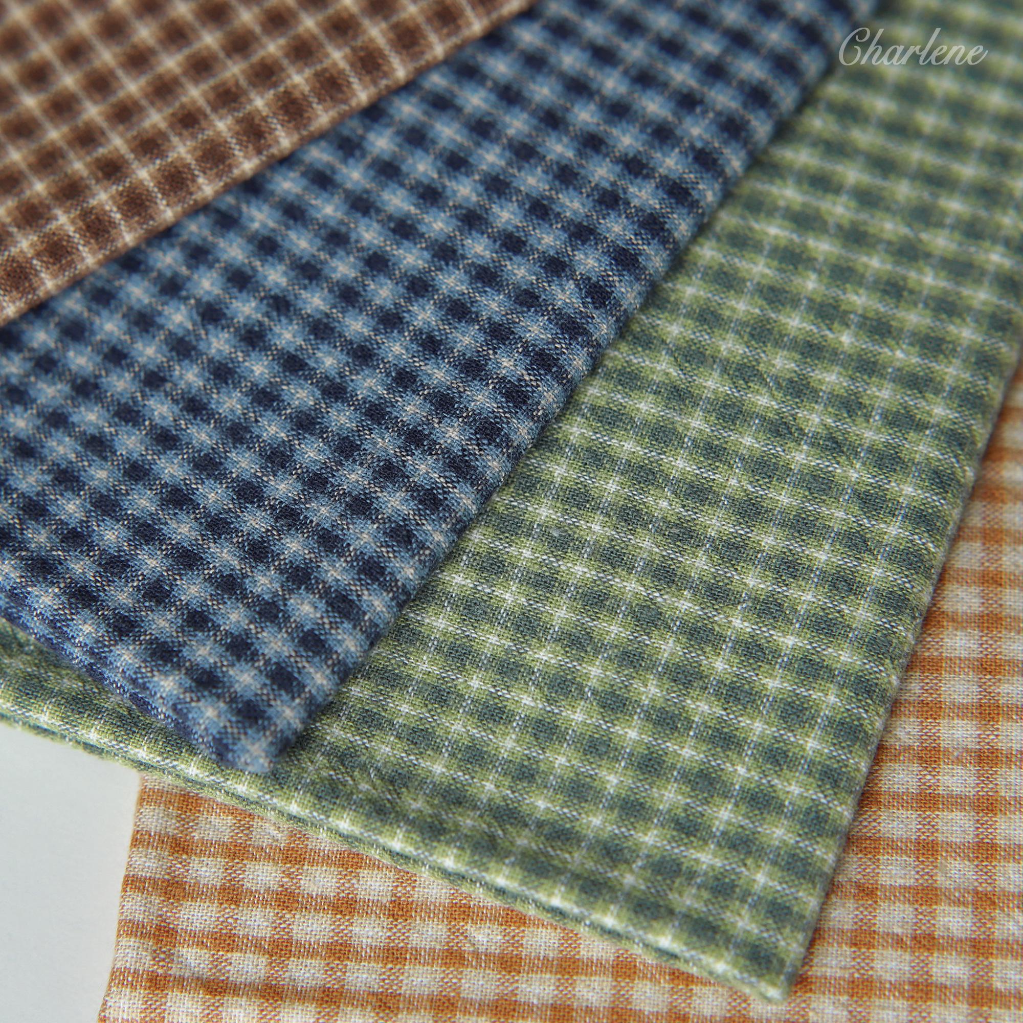35 × 50cm Pre-cut Plaid Cotton Fabric, in 8 Colors, Fabric Scraps ...