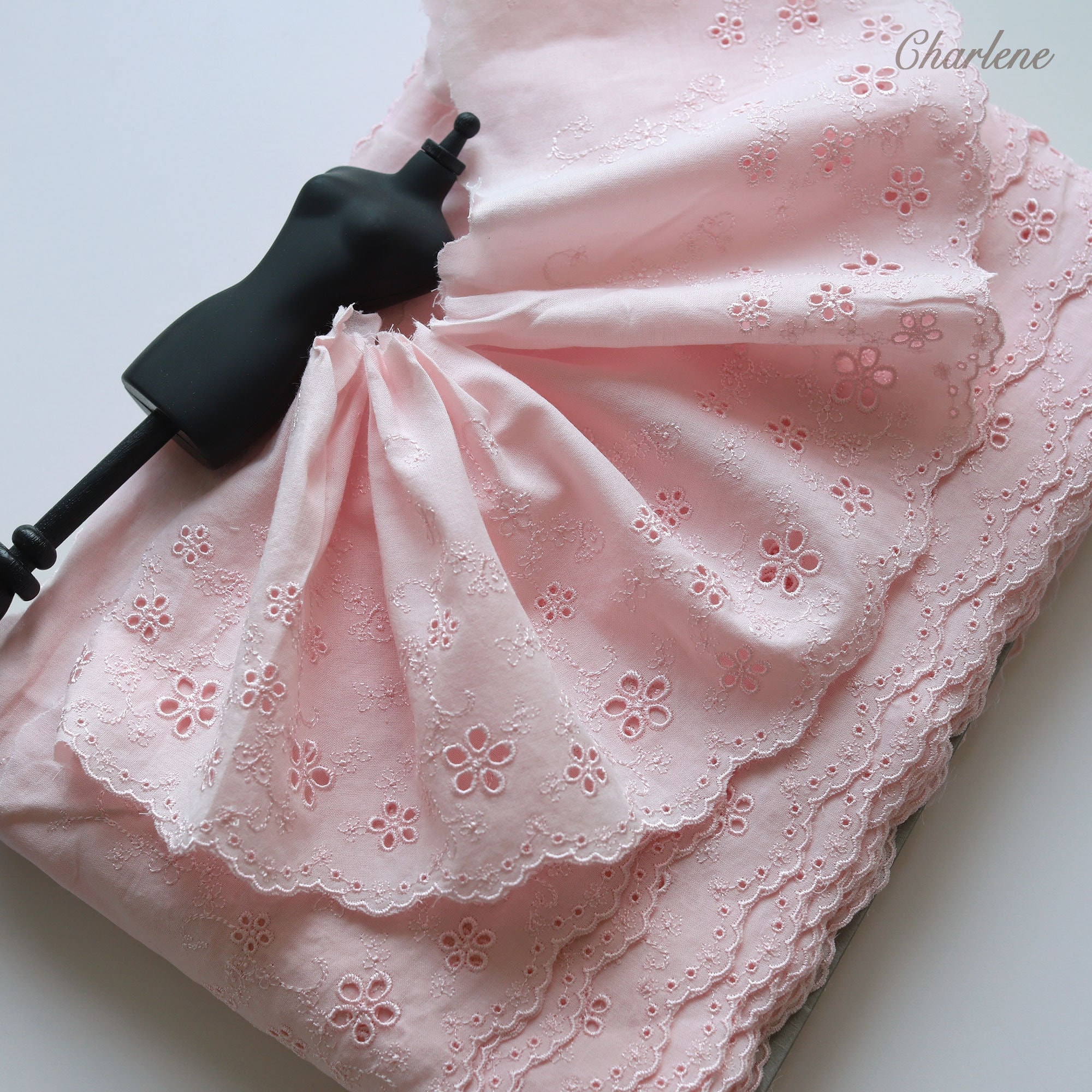 ANDMARY Lilia lace tops pink F - メルカリ