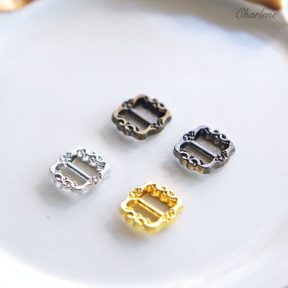 5 PCS 5.5mm inner Diameter Tiny Buckles in 4 Colors Etsy