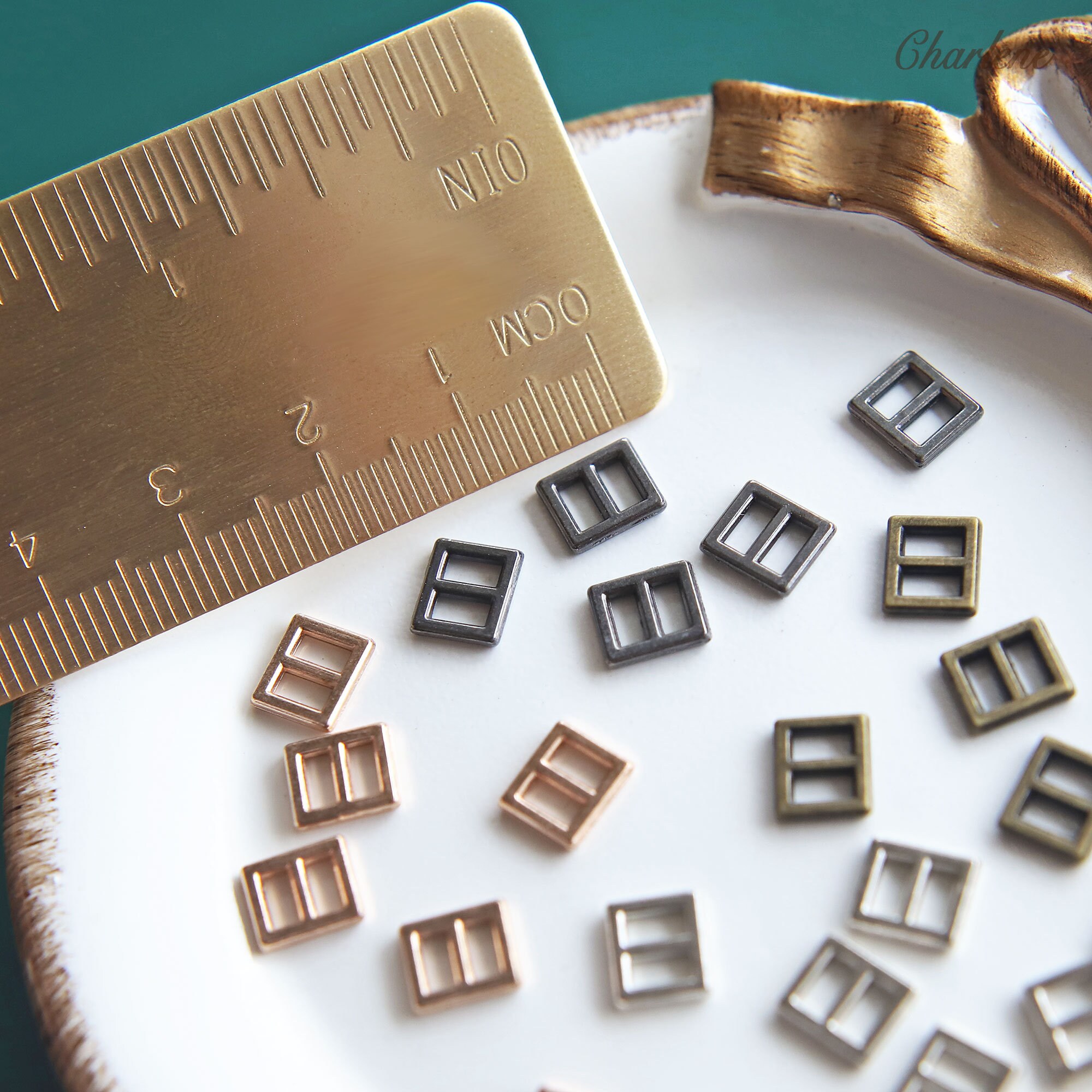 10 PCS 4mm inner Diameter Tiny Buckles in 4 Colors Etsy UK