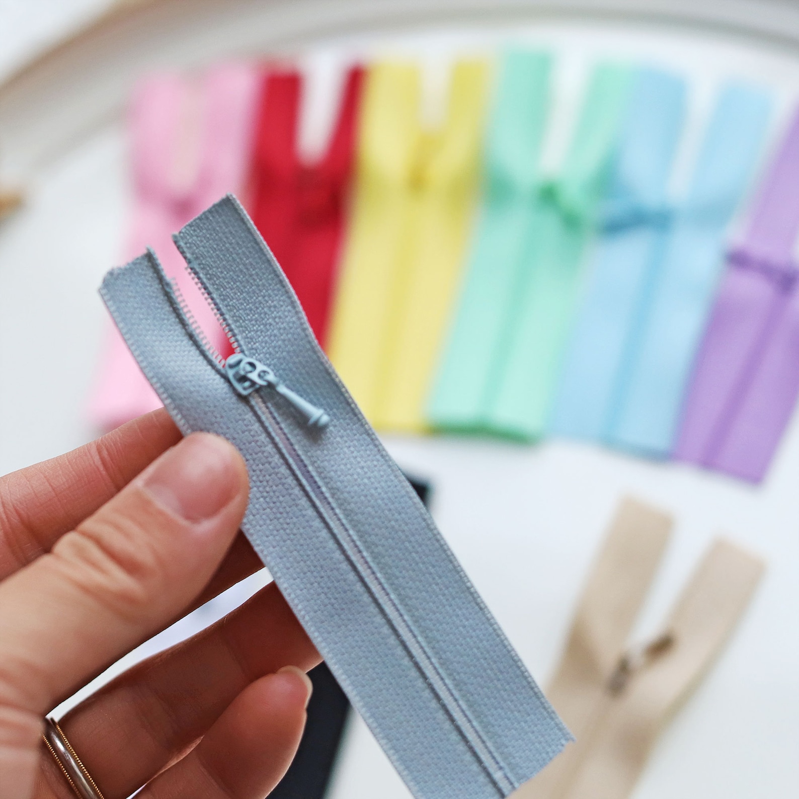 8cm/3.1 Tiny Multi color zippers for doll clothes Micro Etsy