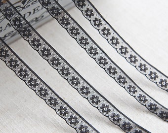 Crafts supply Doll dress No stretch L222 Approx 58 inch 16mm width 20 yds White Polyester Lace Mesh Lace 5 yds