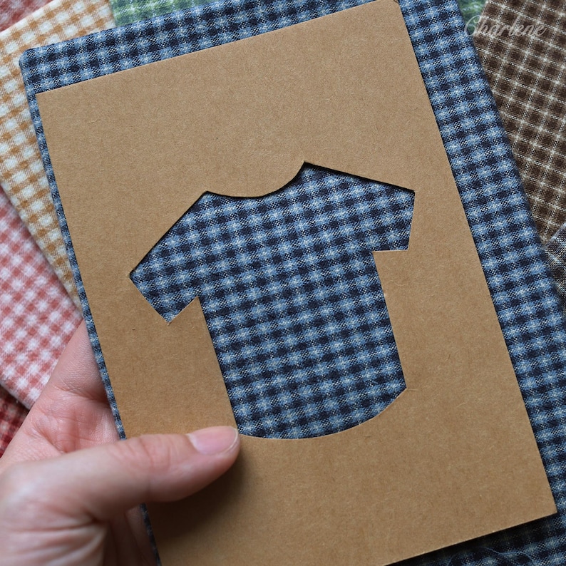 35 × 50cm Pre-cut Plaid Cotton Fabric, in 8 Colors, Fabric Scraps ...