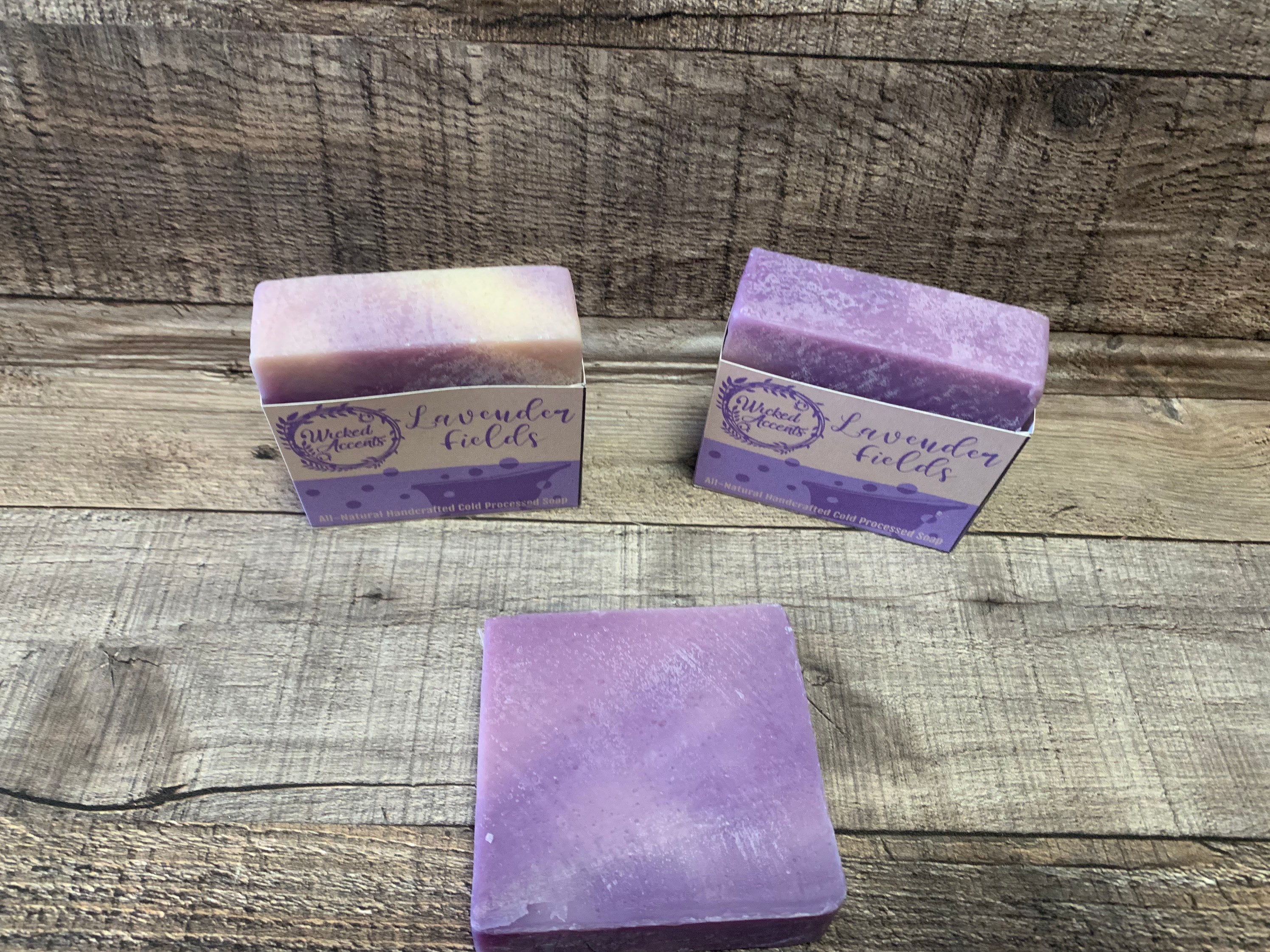 Lavender Cold Process Soap , Lavender Fields , Bar Soap - Etsy
