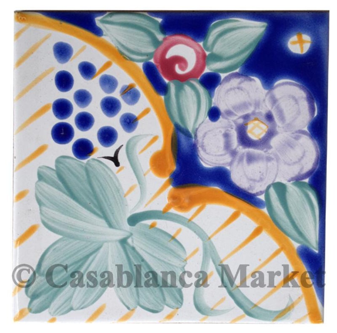Italian Tiles Backsplash Mediterranean Tile Hand Painted Ceramic Tile ...