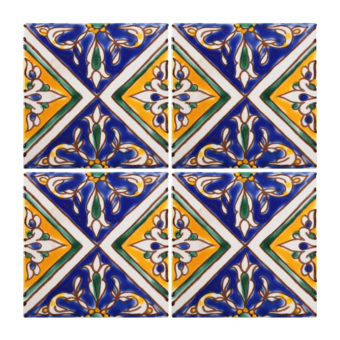 Mediterranean Tile Italian Tile for Backsplash Moroccan Etsy