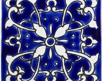Ceramic Tile, Mediterranean Tile, Italian Tile, Moroccan Decor, Bathroom Wall Tile, Backsplash Kitchen, Portuguese Tile, Stair Riser Tile