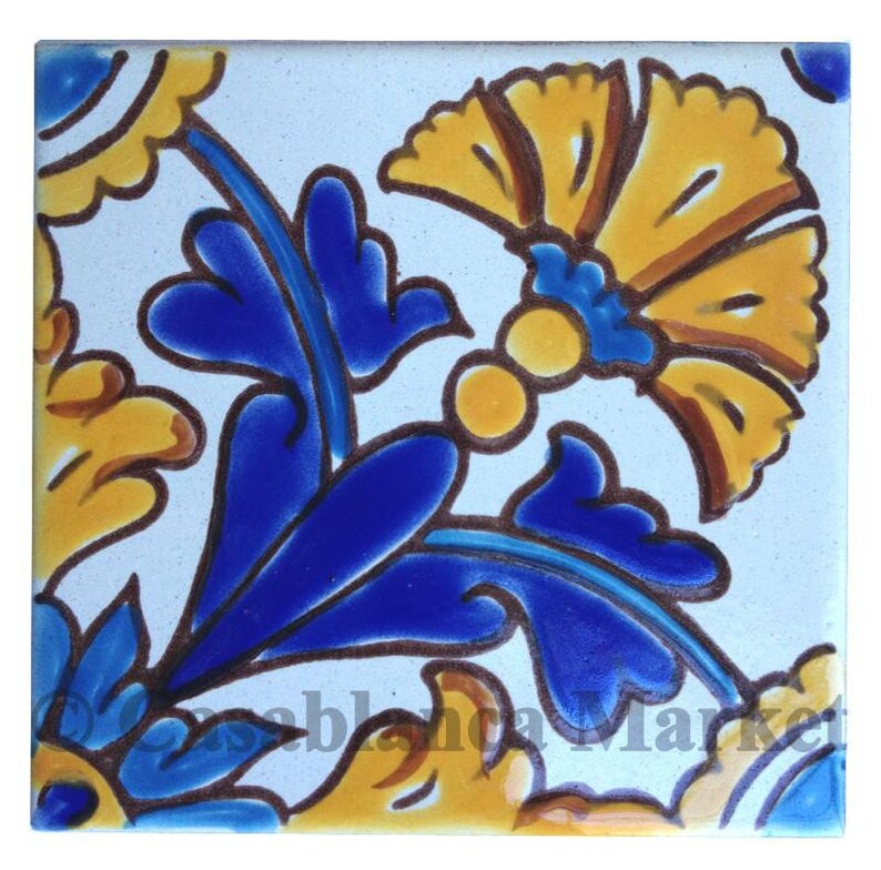 Mediterranean Tiles, Italian Tiles for Backsplash, Ceramic Tiles 4x4