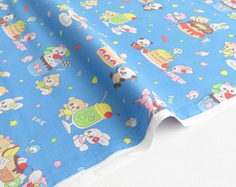 Quilt Gate Puni Puni Candy on Pink | Japanese Import