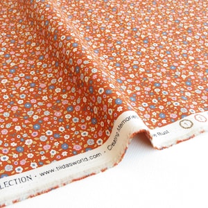 Evie Rust from Creating Memories Collection by Tone Finnanger Tilda Fabric | TIL130138