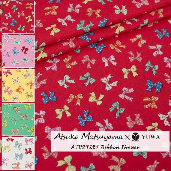 TOKKOページ 1/2 Yard Yuwa Atsuko Matsuyama Japan | Ribbon Shower