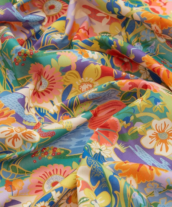 Liberty Fabrics Tana Lawn® - SS21 - Sunshine Meadow - Colorway A