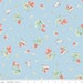 1/2 yard Penny Rose Fabrics “Bunnies and Cream” By Lauren Nash | Bunnies Strawberry Blue