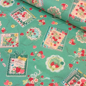 Atsuko Matsuyama Fabric Green - Etsy