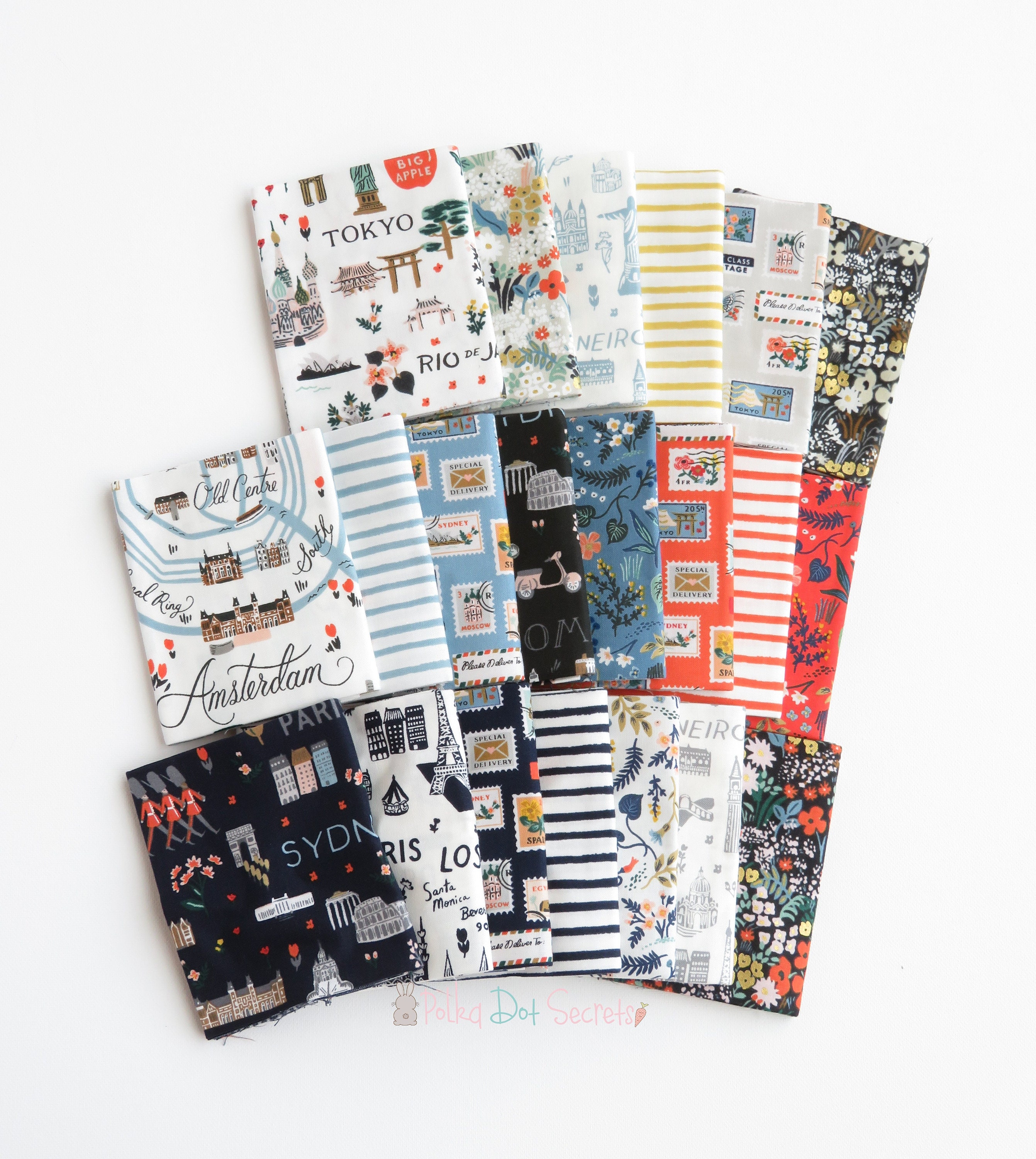 FEILER IENA別注 BON VOYAGE IENA Set of 3: FEILER IENA Special Edition BON VOYAGE IENA