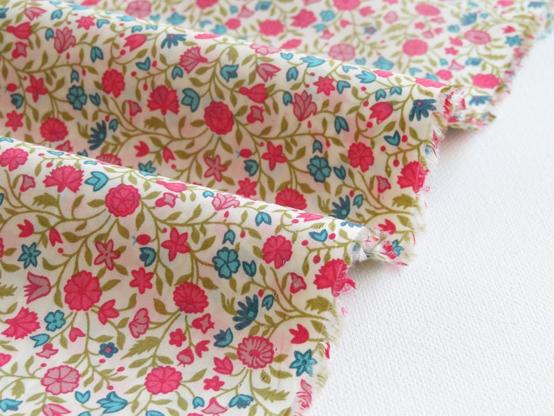 Liberty Fabrics Tana Lawn® Queens Gallery Colorway C - Etsy