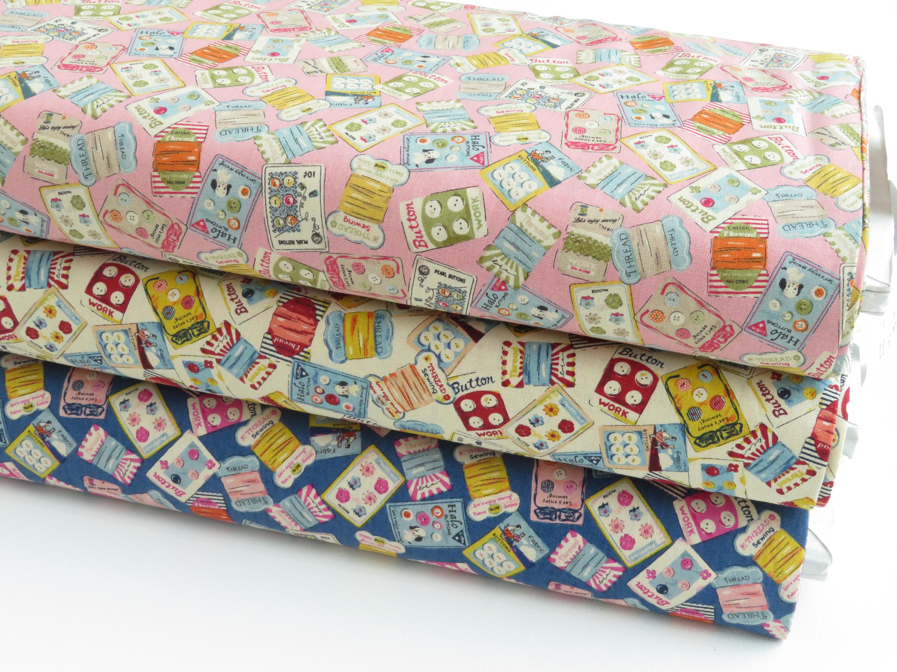 1/2 Yard Cheery Days Sewing Notion by Koko Seki | Japanese Import