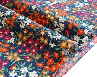 Liberty Fabrics Tana Lawn® - SS21 - Sea Blossoms - Colorway C - 036301136C