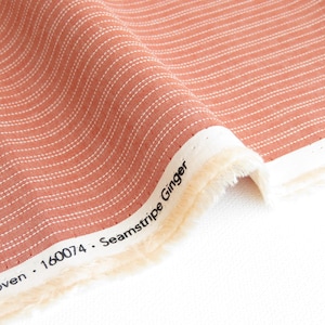 Seamstripe Ginger from Creating Memories Woven Collection by Tone Finnanger Tilda Fabric | TIL160074