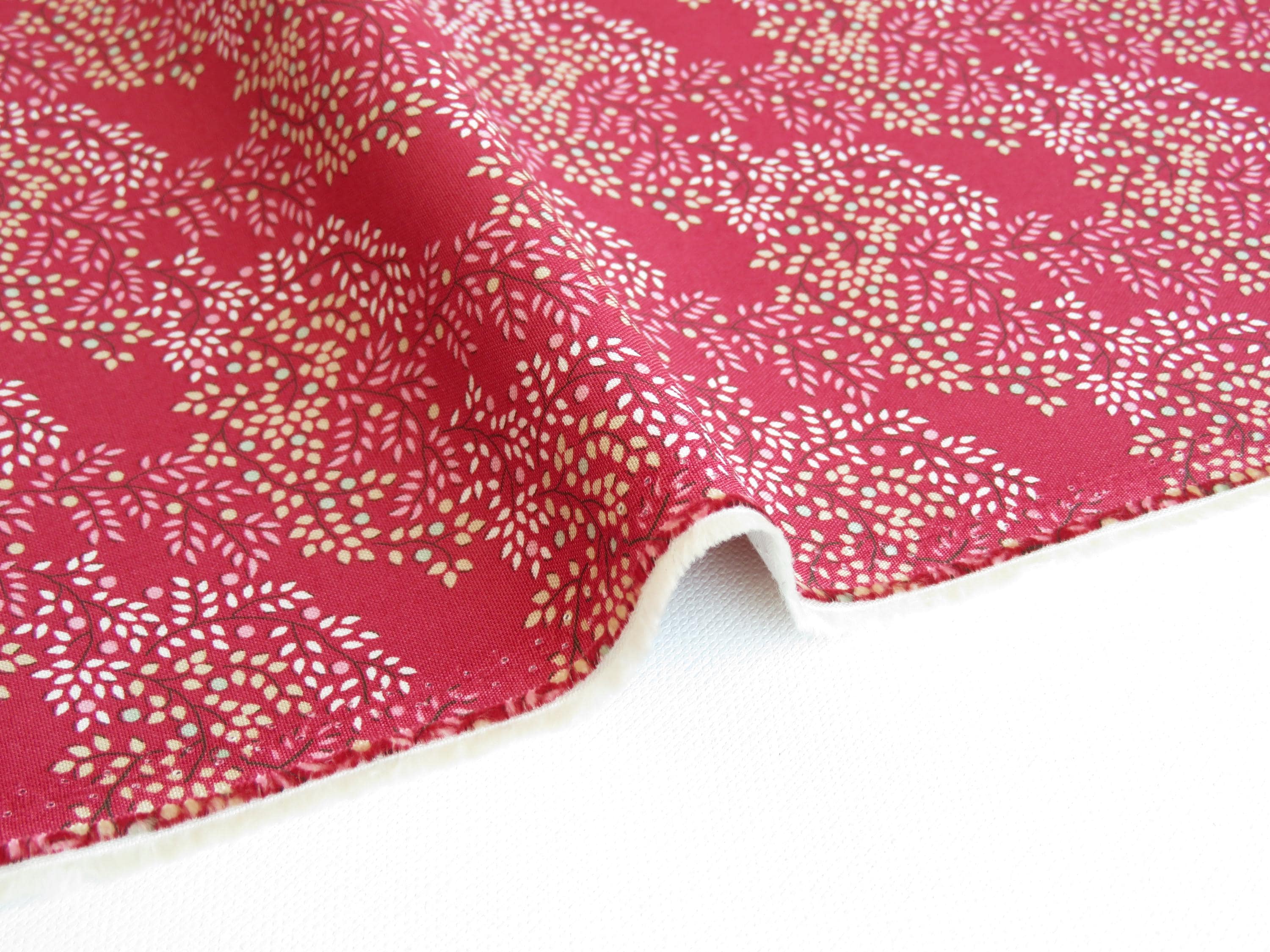 Berrytangle Burgundy from Creating Memories Collection by Tone Finnanger Tilda Fabric | TIL130147