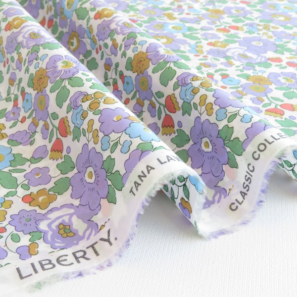 Liberty Fabrics Tana Lawn®  - Betsy - Colorway R -  03632019R - Classic Collection