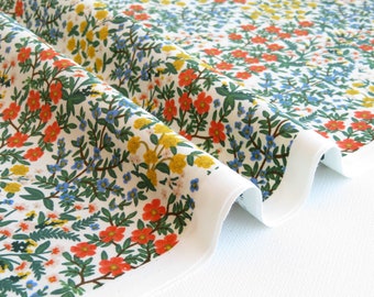 Wildwood Garden in Cream from Camont Collection by Rifle Paper Co. | Cotton + Steel Fabric | RP705-CR2